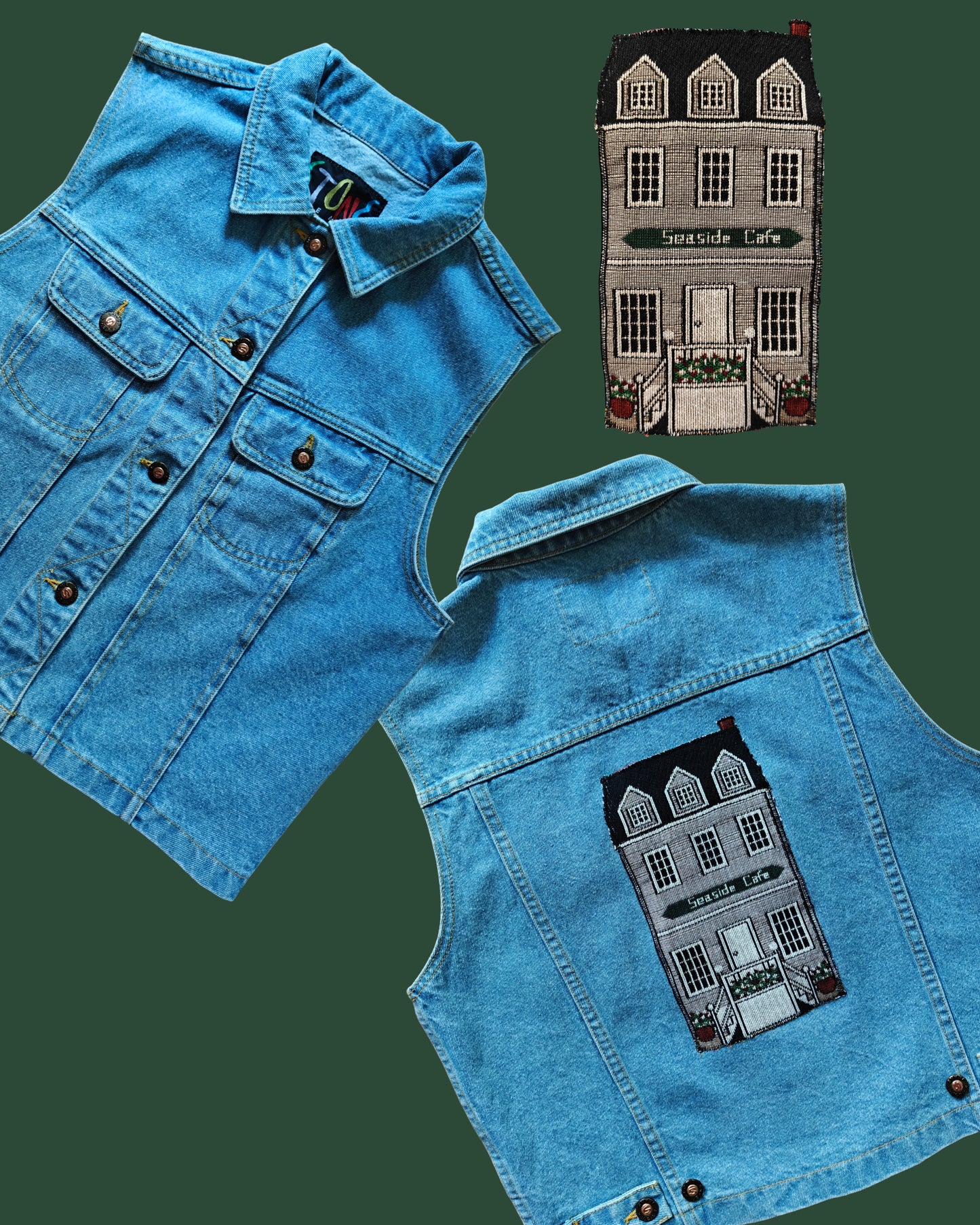 Denim-Braten